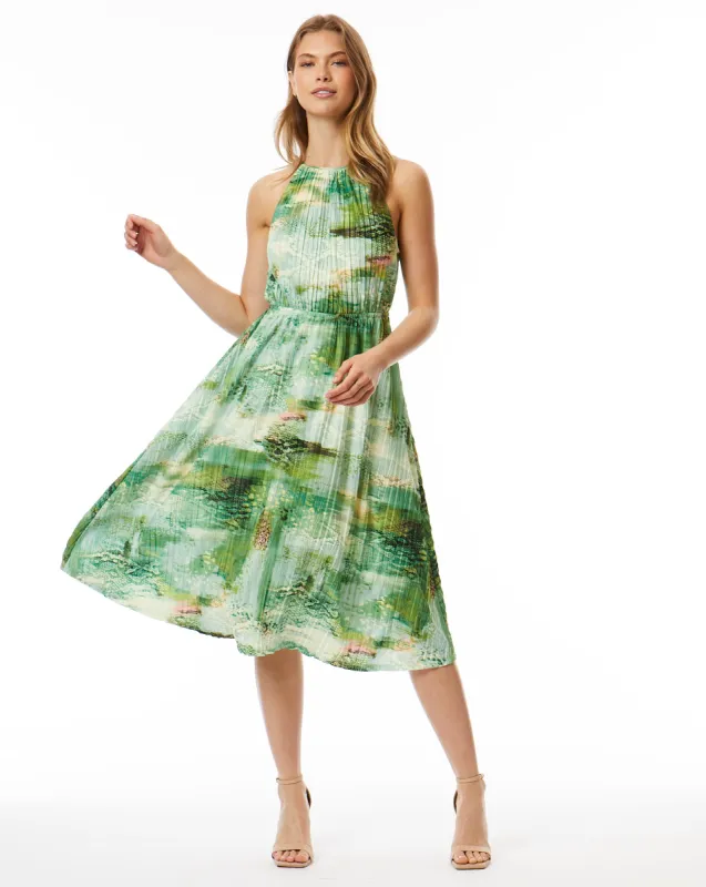 Whimsical Animal Print Halter Dress sold by Adrienne Landau