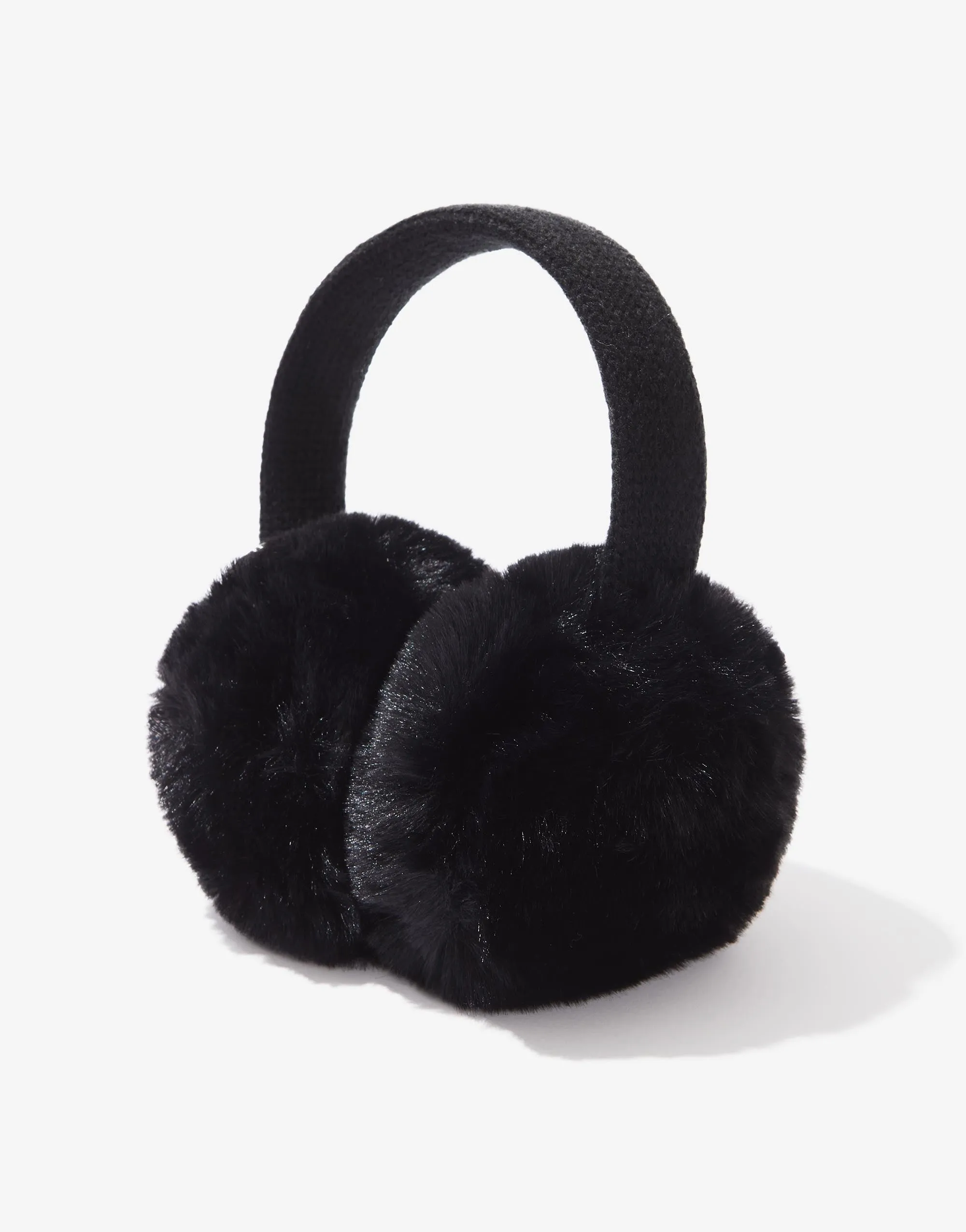 Plush Faux Fur Ear Muffs sold by AEROSOLES product image thumbnail 2