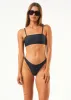 AFENDS Womens Samia - Bikini Bottoms - Black sold by Afends