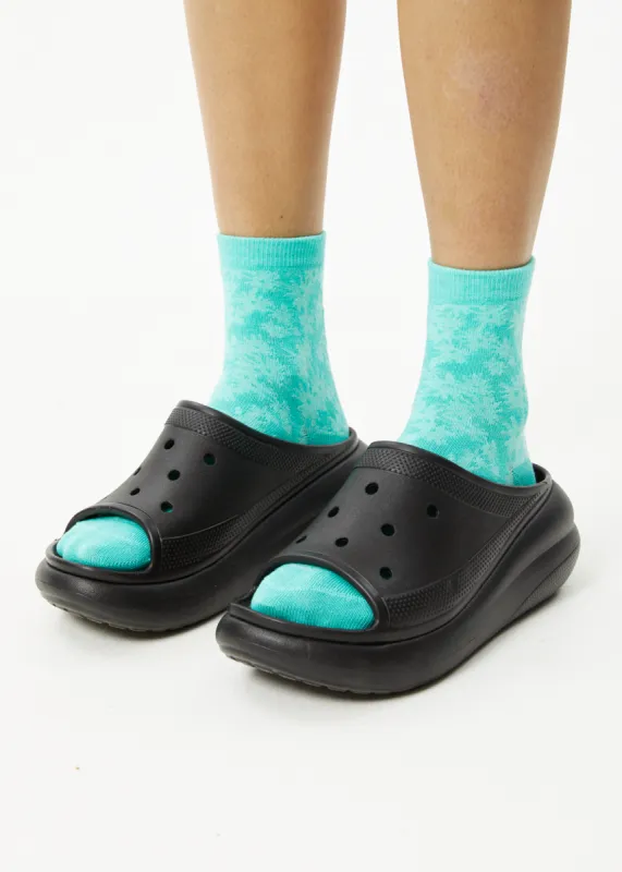 AFENDS Unisex Benny - Crew Socks - Jade Daisy sold by Afends