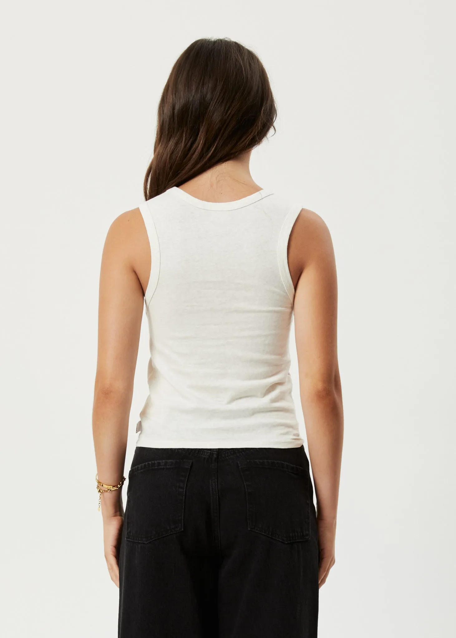 AFENDS Womens Vise Jasmin - Graphic Tank - Off White sold by Afends product image thumbnail 5