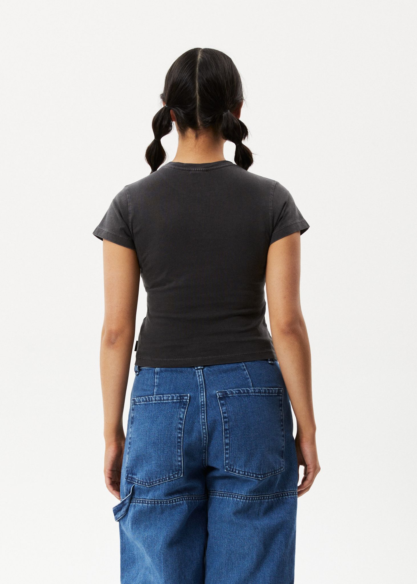 AFENDS Womens Intergalactic - Baby T-Shirt - Stone Black sold by Afends product image thumbnail 5