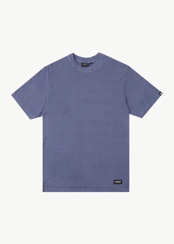 AFENDS Mens Classic - Retro Tee - Washed Marlin sold by Afends