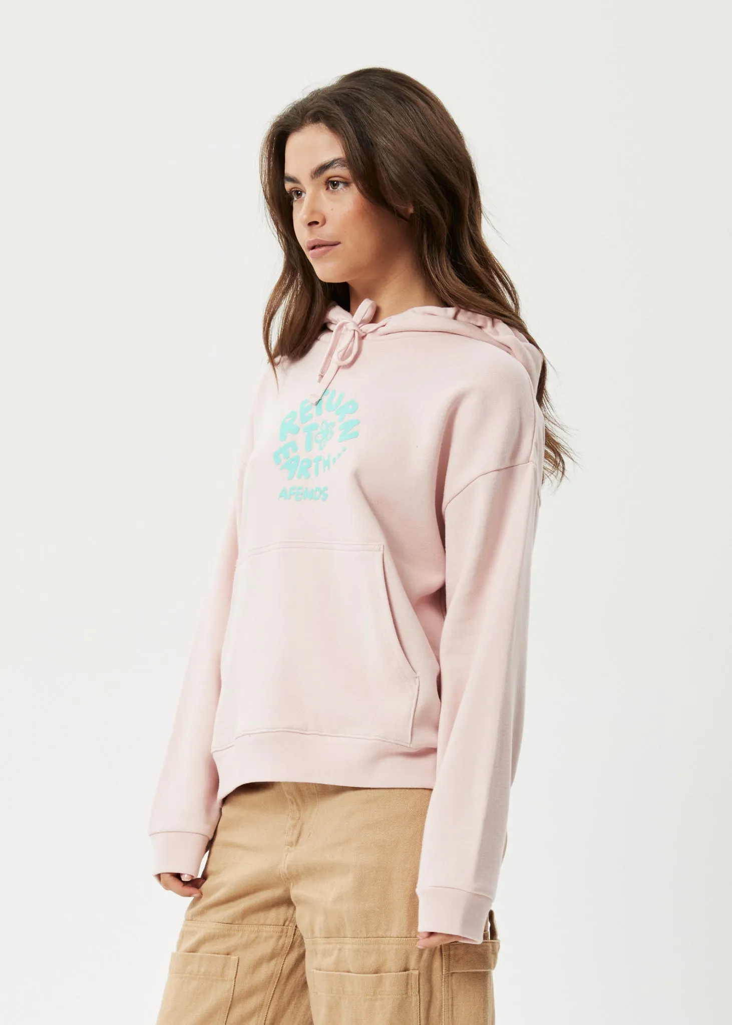 AFENDS Womens Taylor - Hoodie - Lotus sold by Afends product image thumbnail 4