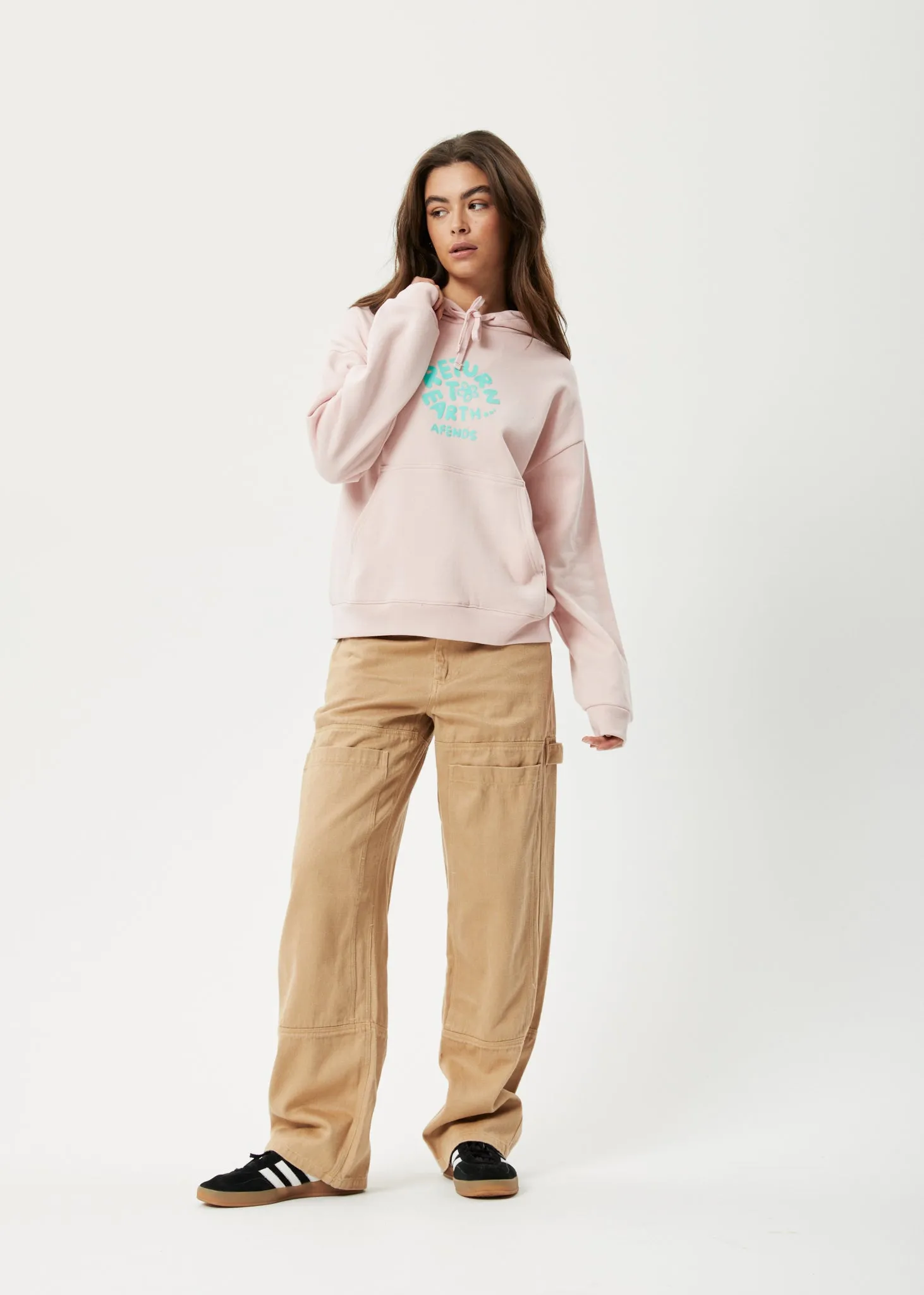 AFENDS Womens Taylor - Hoodie - Lotus sold by Afends product image thumbnail 3