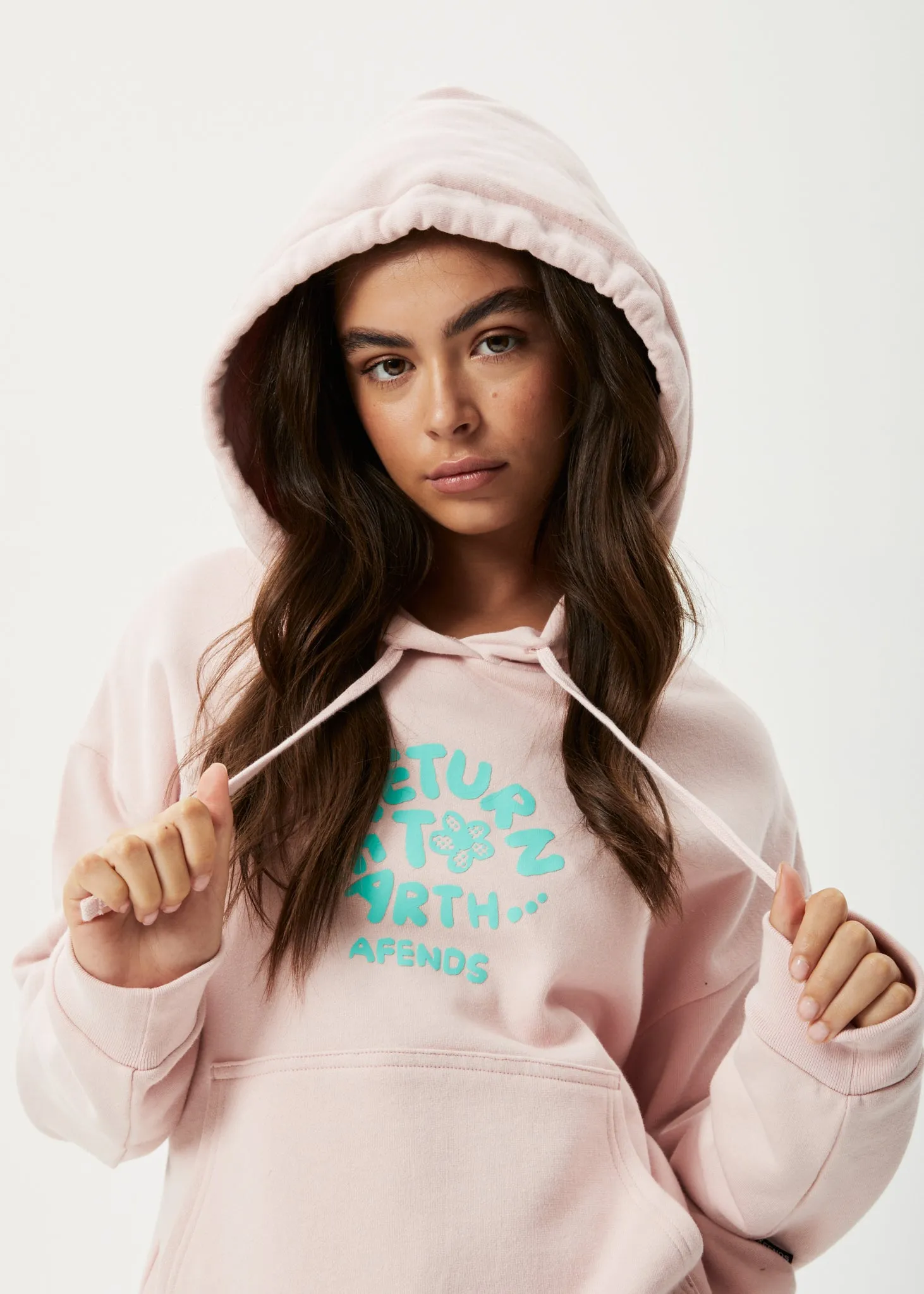 AFENDS Womens Taylor - Hoodie - Lotus sold by Afends product image thumbnail 2