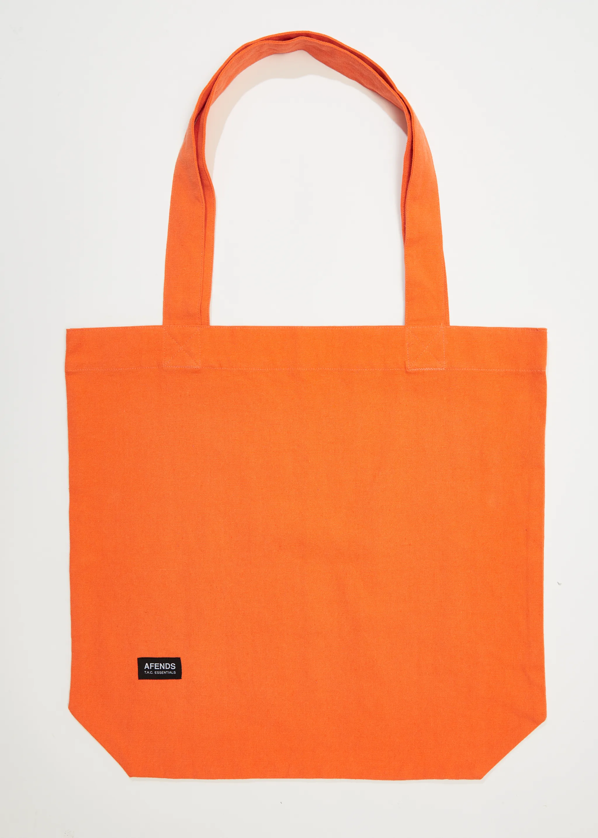 AFENDS Unisex Crucial - Tote Bag - Orange sold by Afends