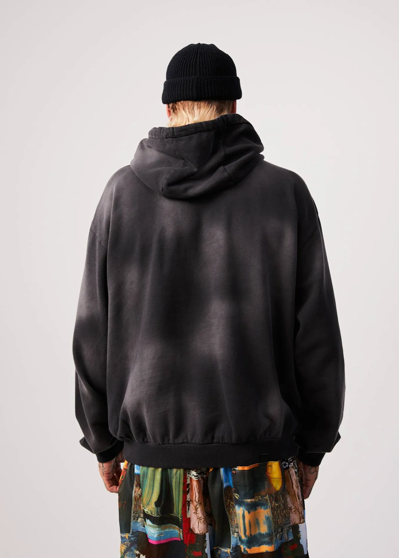 AFENDS Mens Millions - Hoodie - Worn Black sold by Afends product image thumbnail 5