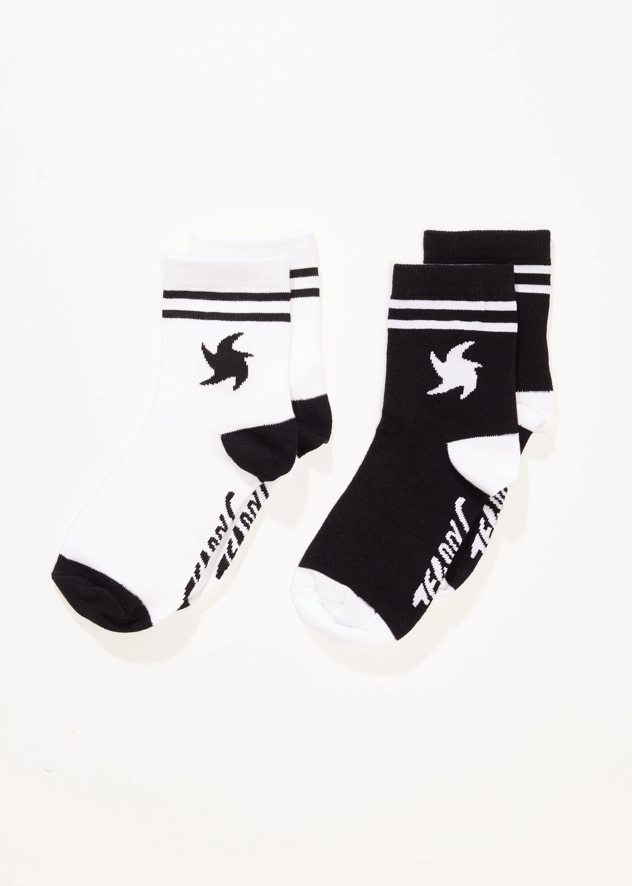 AFENDS Womens Estrella - Socks Two Pack - Multi sold by Afends