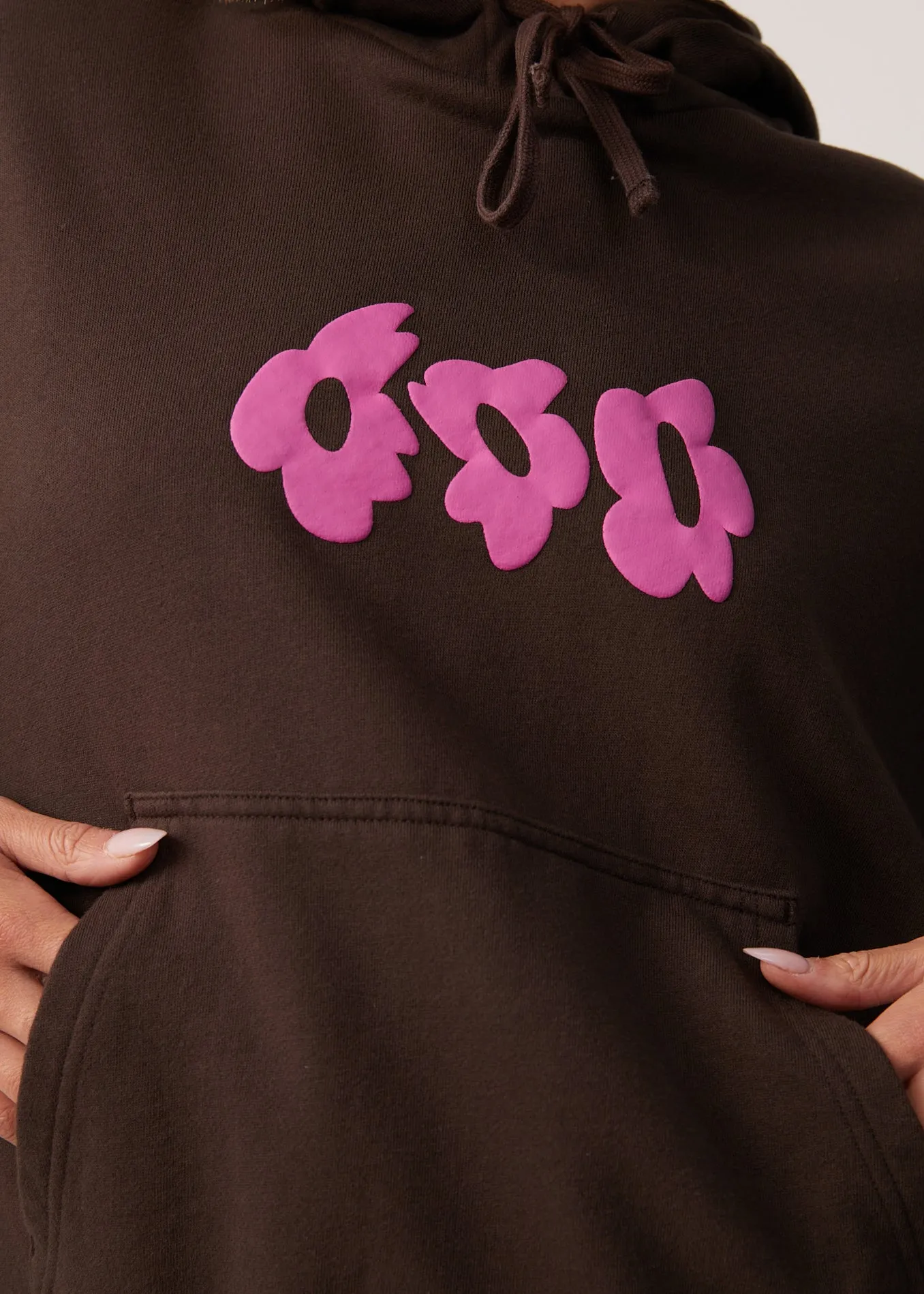 AFENDS Womens Digital Holiday - Floral Hoodie - Coffee sold by Afends product image thumbnail 2