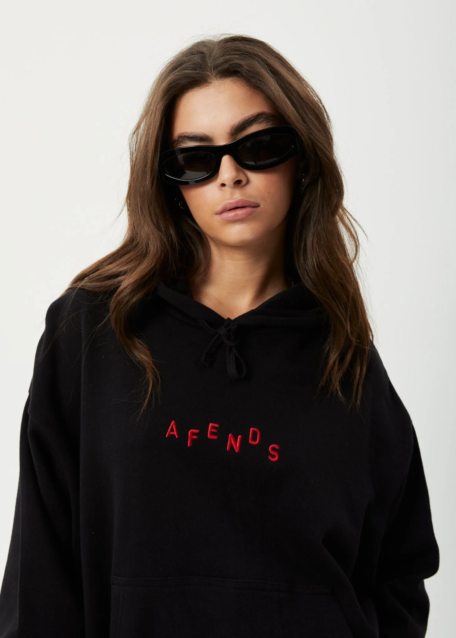 AFENDS Womens Kala - Hoodie - Black sold by Afends product image thumbnail 2