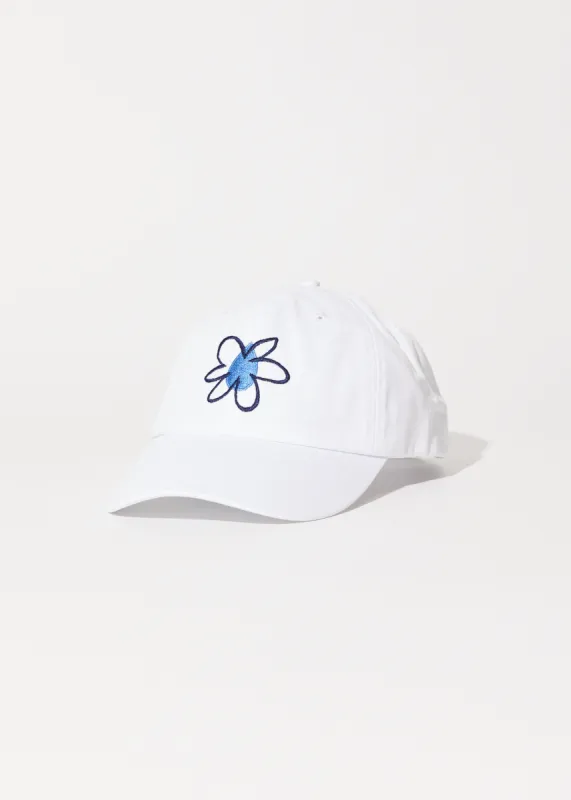 AFENDS Unisex Waterfall - Baseball Cap - White sold by Afends