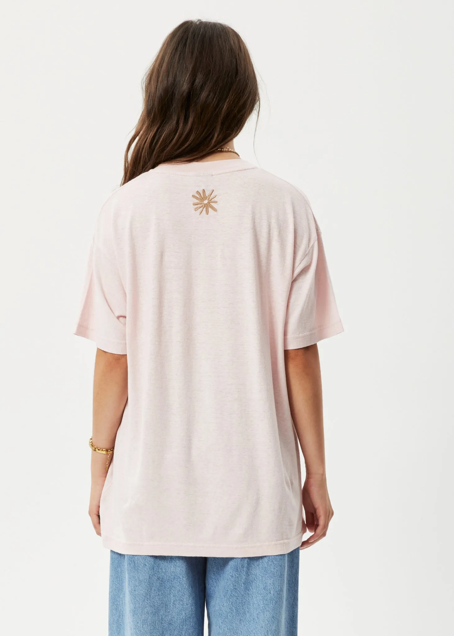 AFENDS Womens Adi Slay - Oversized Graphic T-Shirt - Lotus sold by Afends product image thumbnail 5