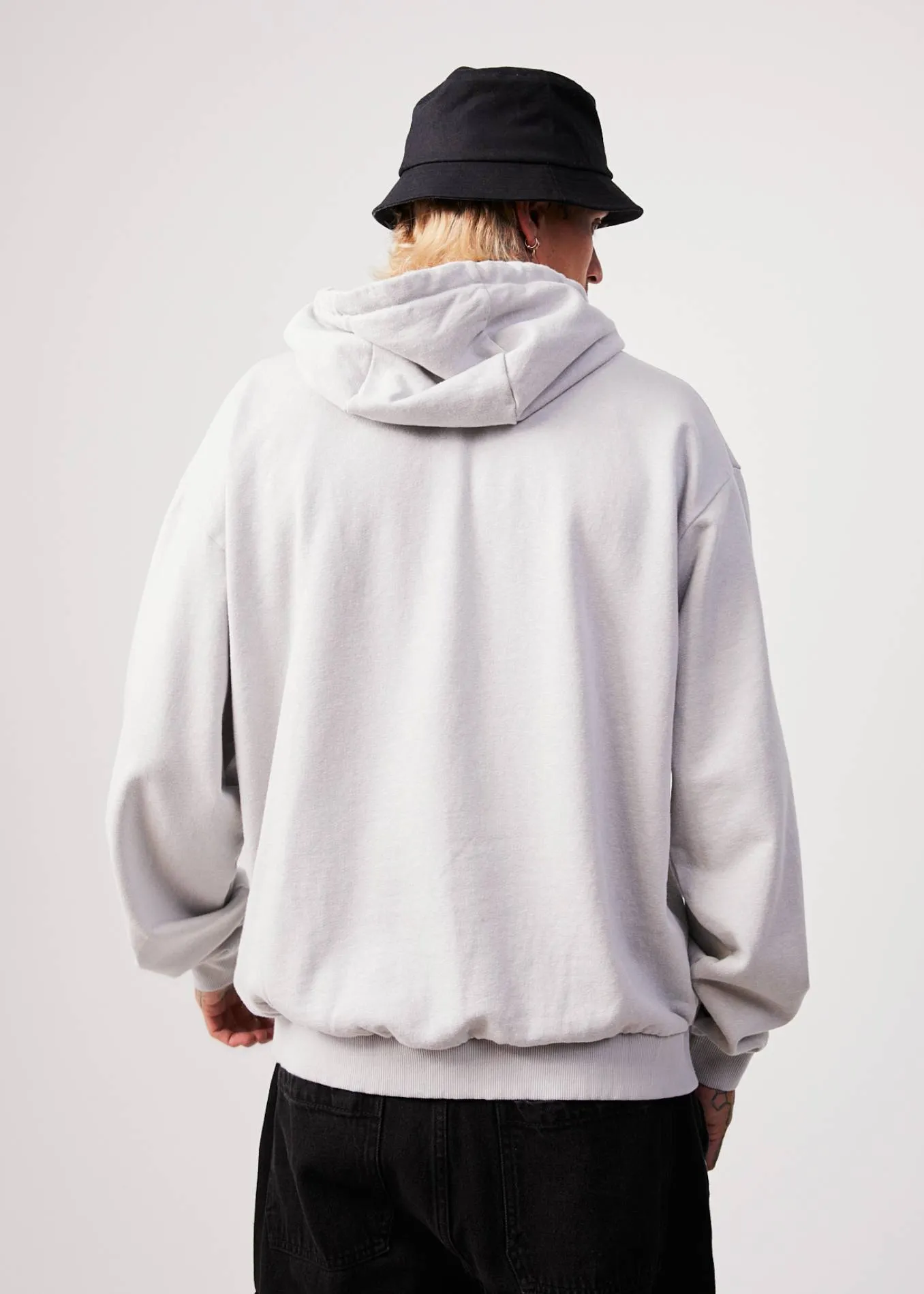 AFENDS Mens Microdosed - Hoodie - Smoke sold by Afends product image thumbnail 5