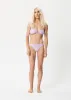 AFENDS Womens Carlo - Check Bandeau Bikini Top - Candy sold by Afends