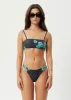 AFENDS Womens House Of Darwin - Bikini Top - Charcoal Floral sold by Afends