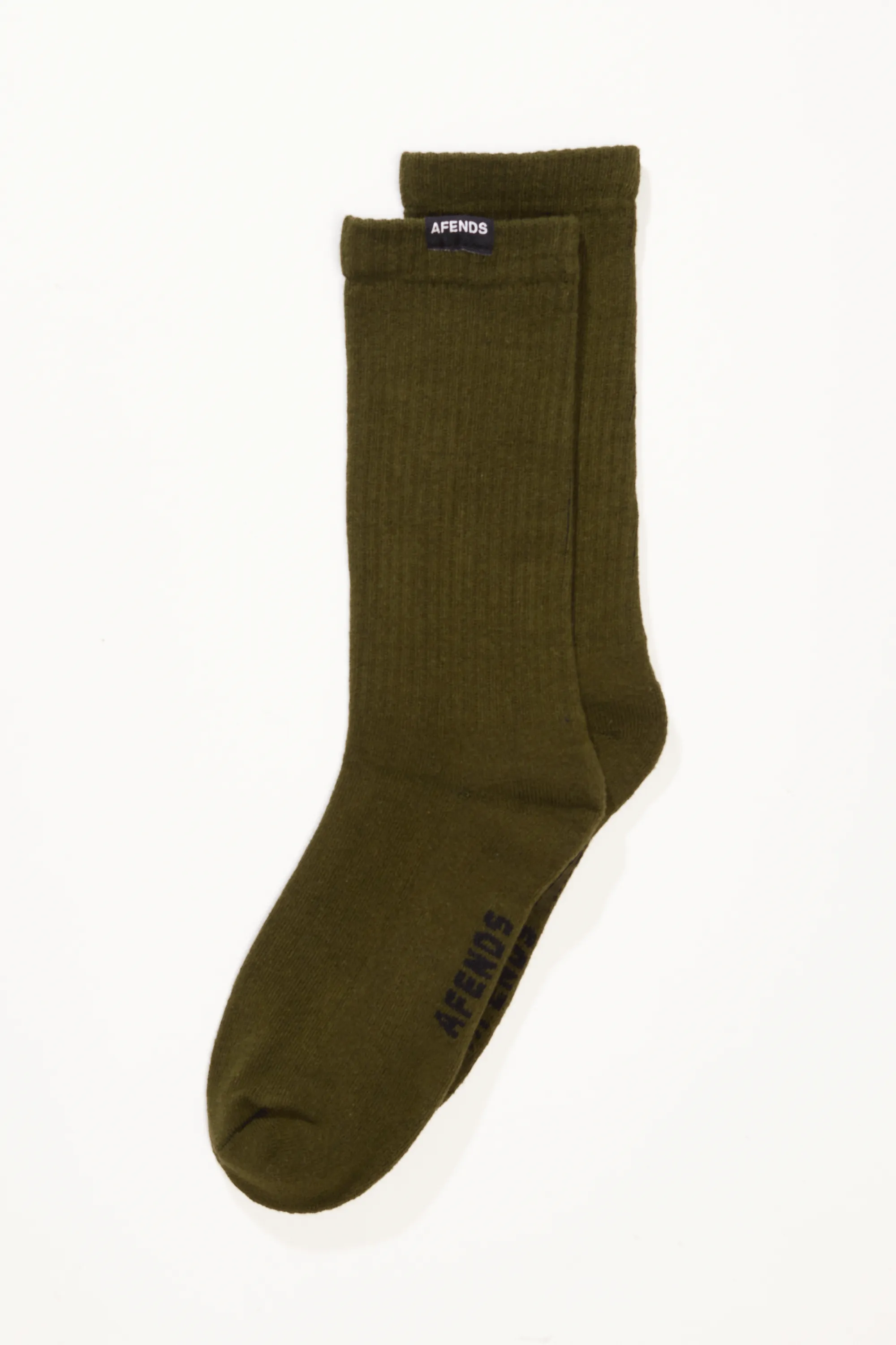AFENDS Mens Everyday - Socks One Pack - Military sold by Afends product image thumbnail 3