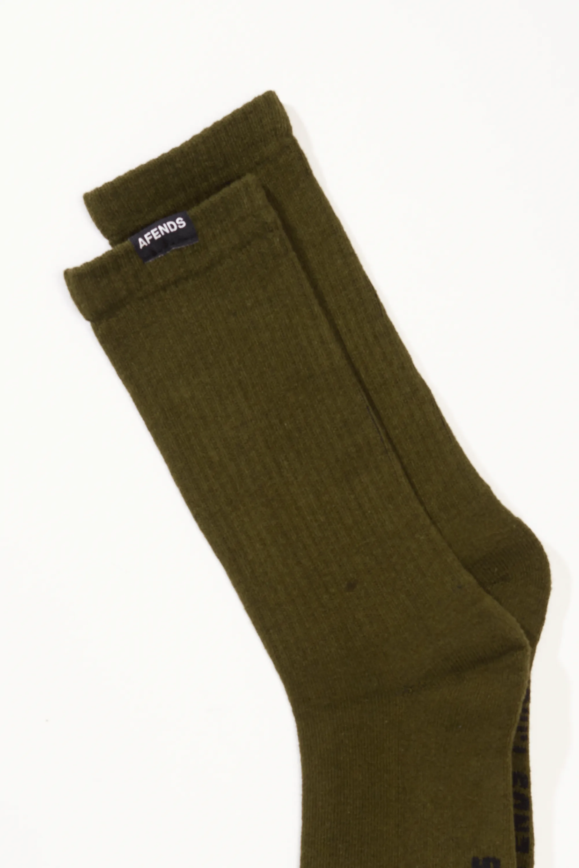 AFENDS Mens Everyday - Socks One Pack - Military sold by Afends product image thumbnail 2