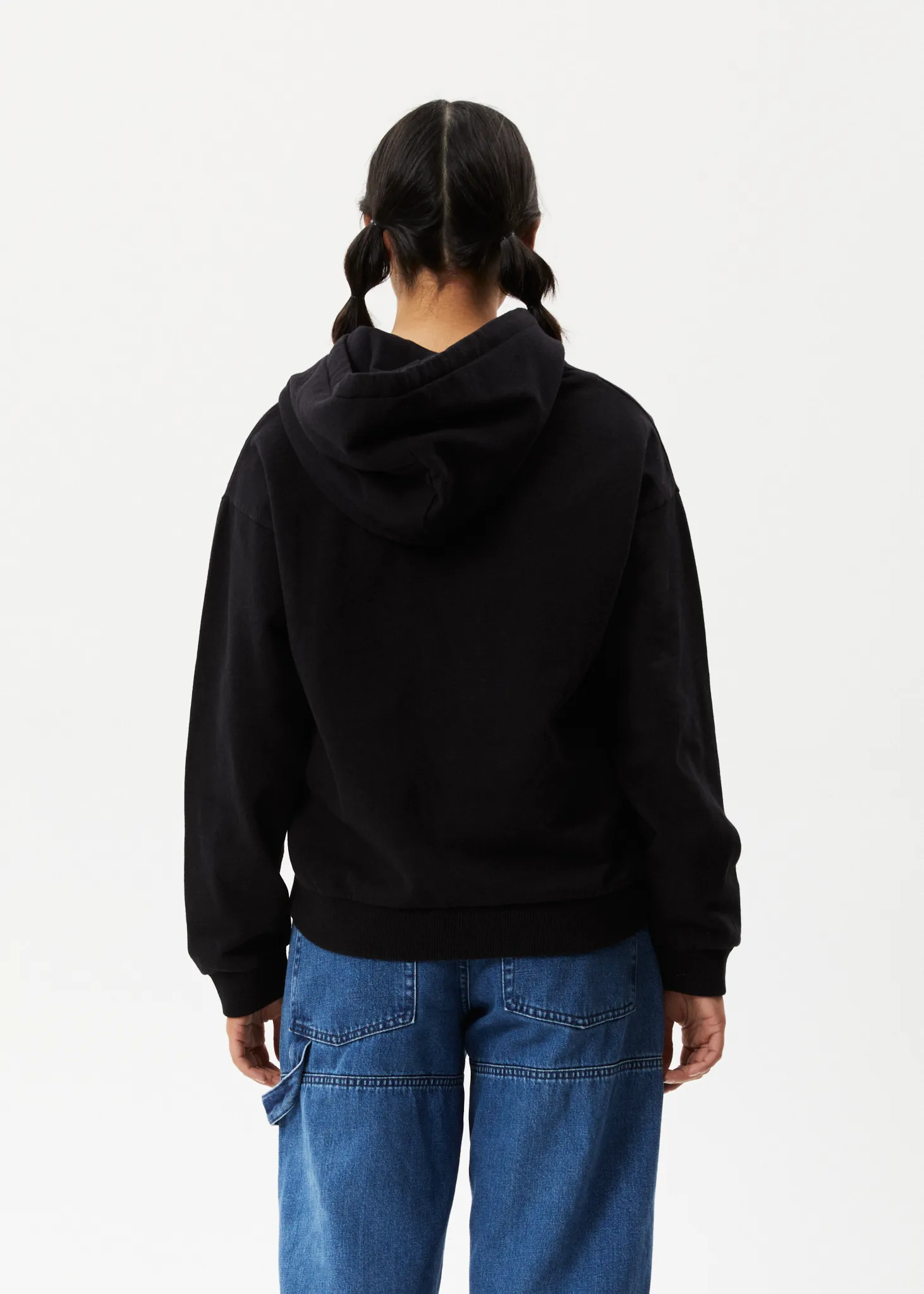 AFENDS Womens Lilah - Logo Hoodie - Black sold by Afends product image thumbnail 5