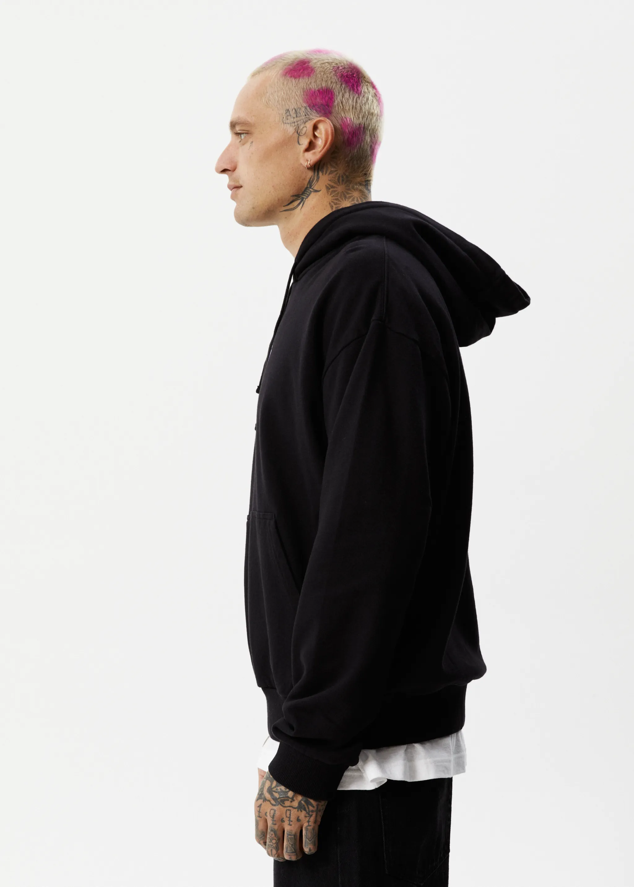 AFENDS Mens Question Everything - Hoodie - Black sold by Afends product image thumbnail 4