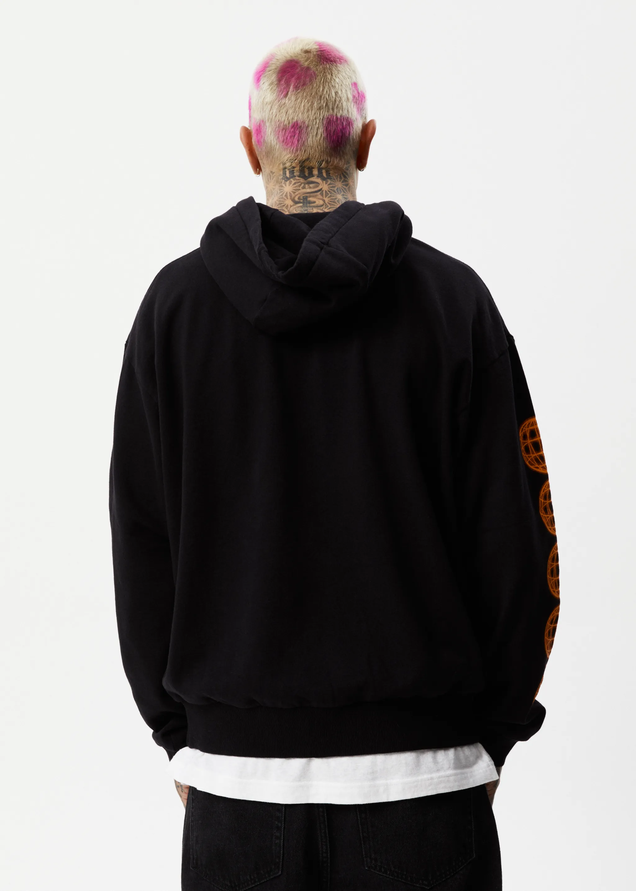 AFENDS Mens Question Everything - Hoodie - Black sold by Afends product image thumbnail 5