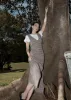 AFENDS Womens Base - Seersucker Maxi Dress - Coffee Check sold by Afends