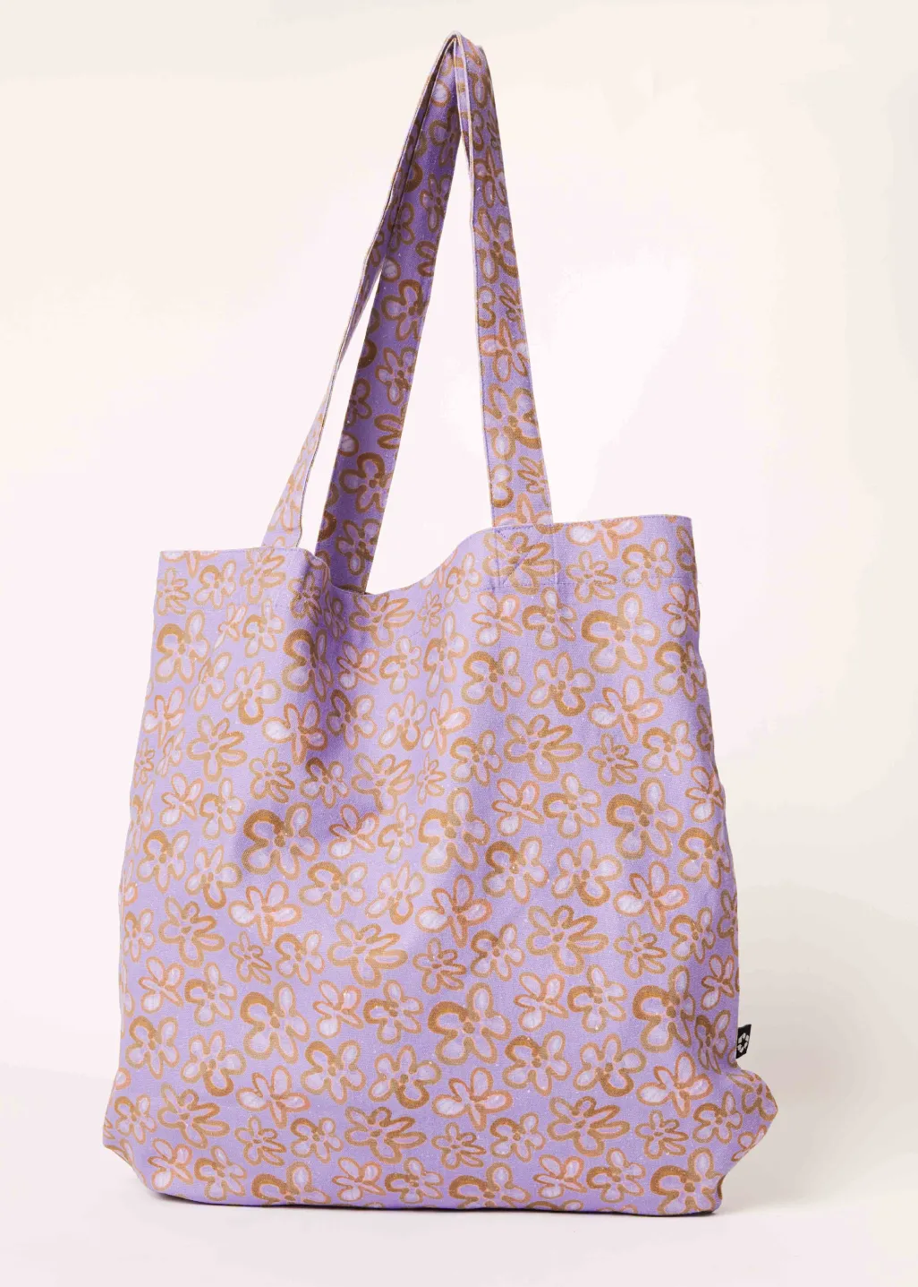 AFENDS Unisex Digital Daisy - Tote Bag - Tulip sold by Afends