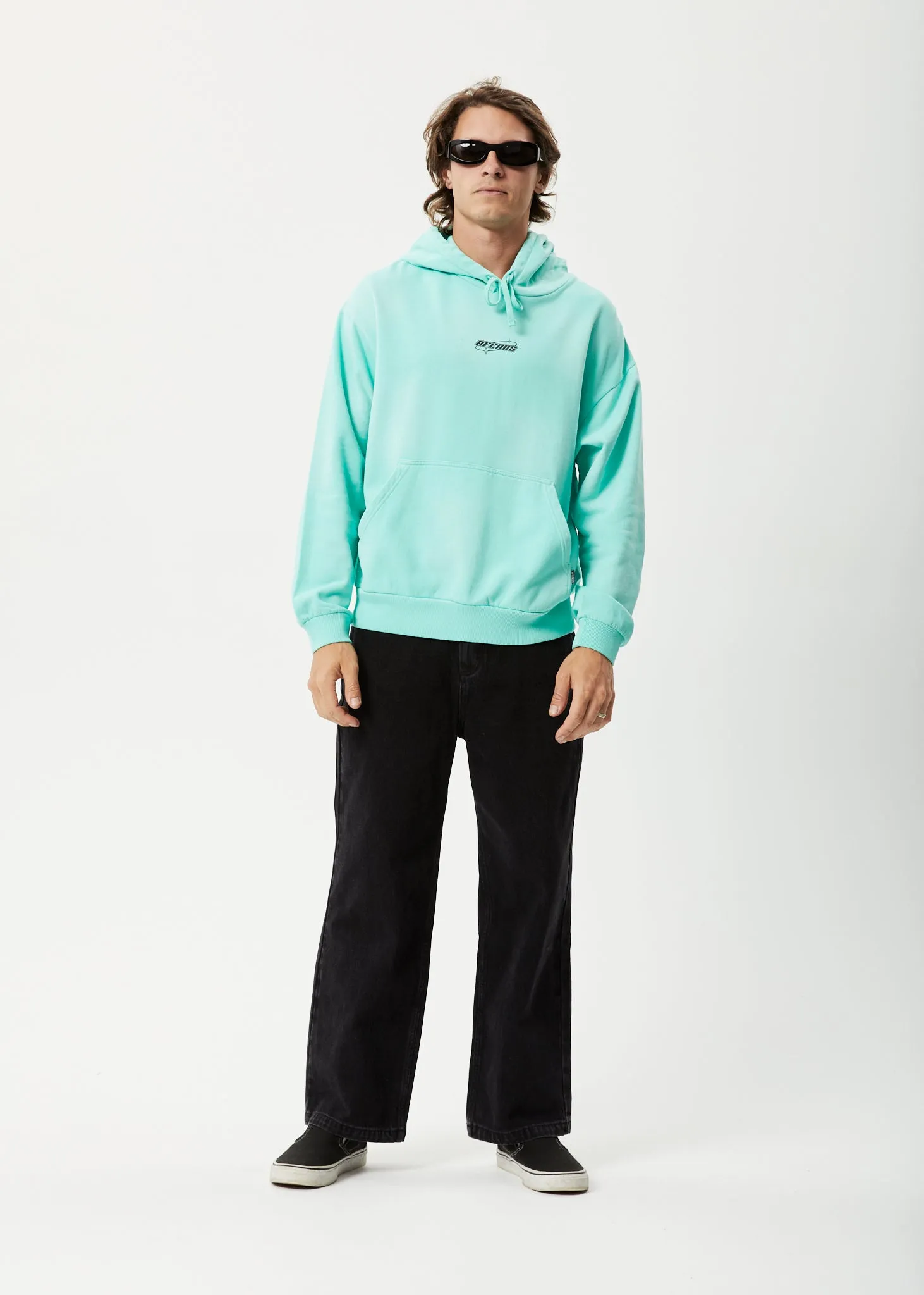 AFENDS Mens Eternal - Hoodie - Worn Jade sold by Afends product image thumbnail 4