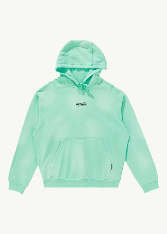 AFENDS Mens Eternal - Hoodie - Worn Jade sold by Afends