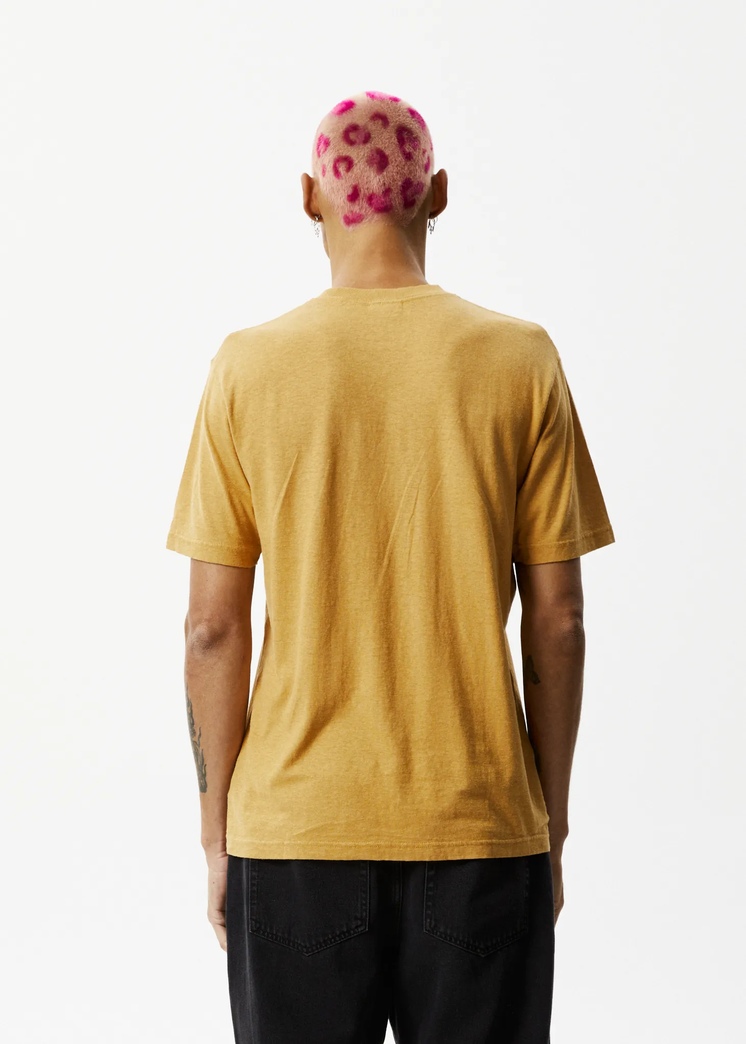 AFENDS Mens Classic - Retro Tee - Mustard sold by Afends product image thumbnail 5