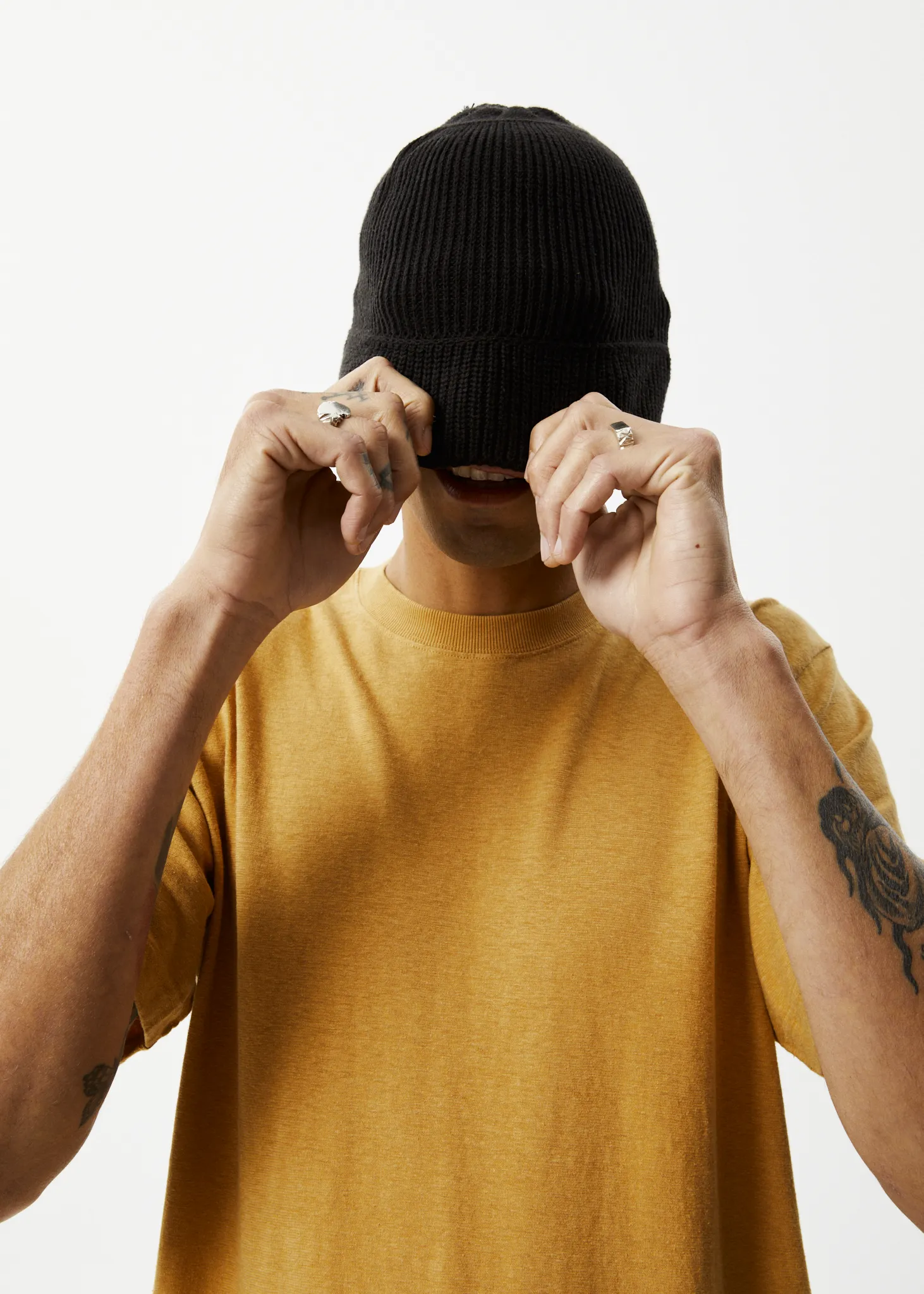 AFENDS Mens Classic - Retro Tee - Mustard sold by Afends product image thumbnail 2