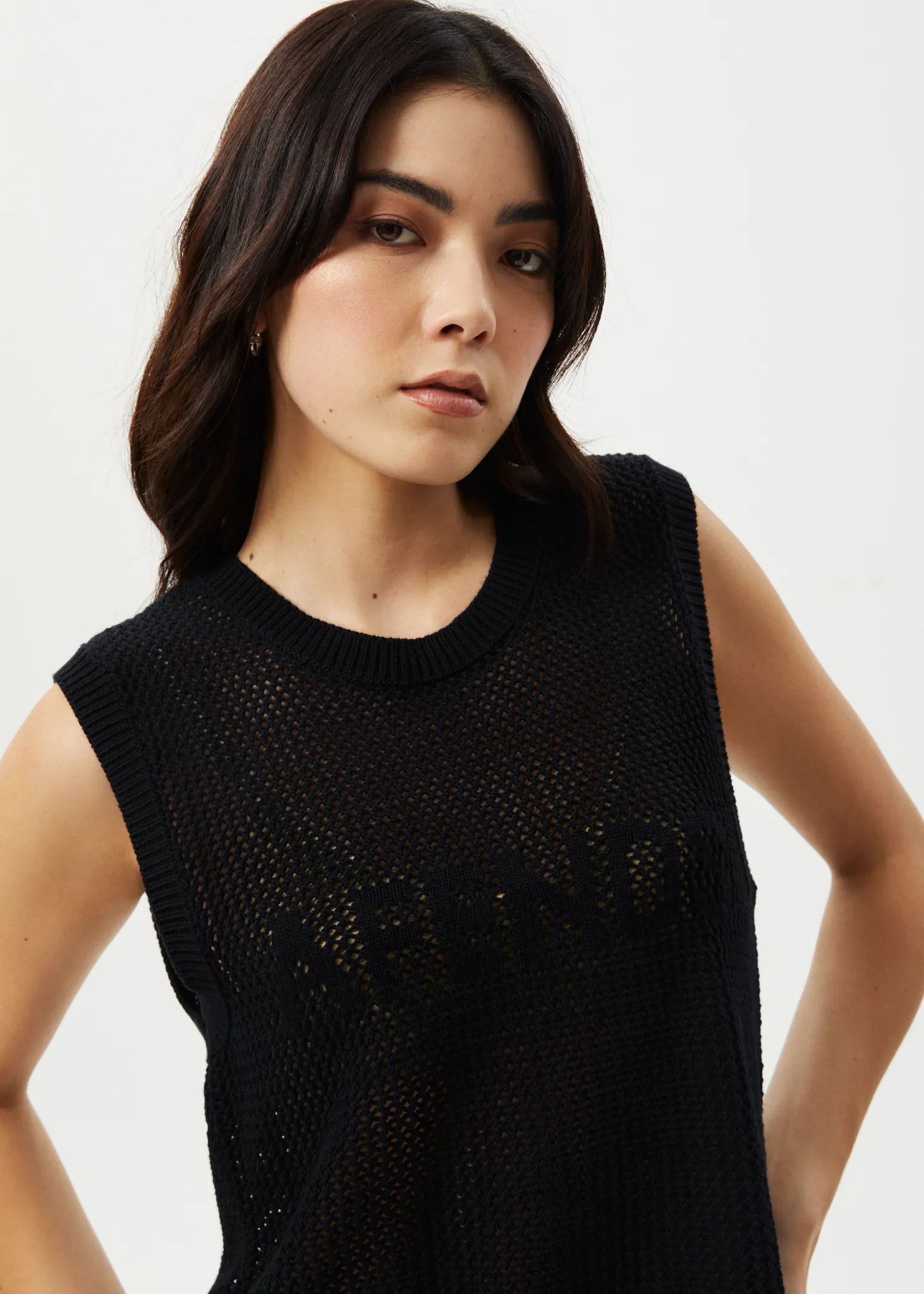 AFENDS Womens Ryder - Knit Tank - Black sold by Afends product image thumbnail 3