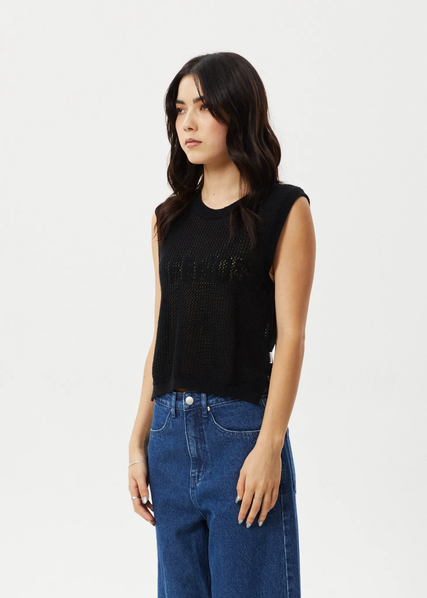 AFENDS Womens Ryder - Knit Tank - Black sold by Afends product image thumbnail 5