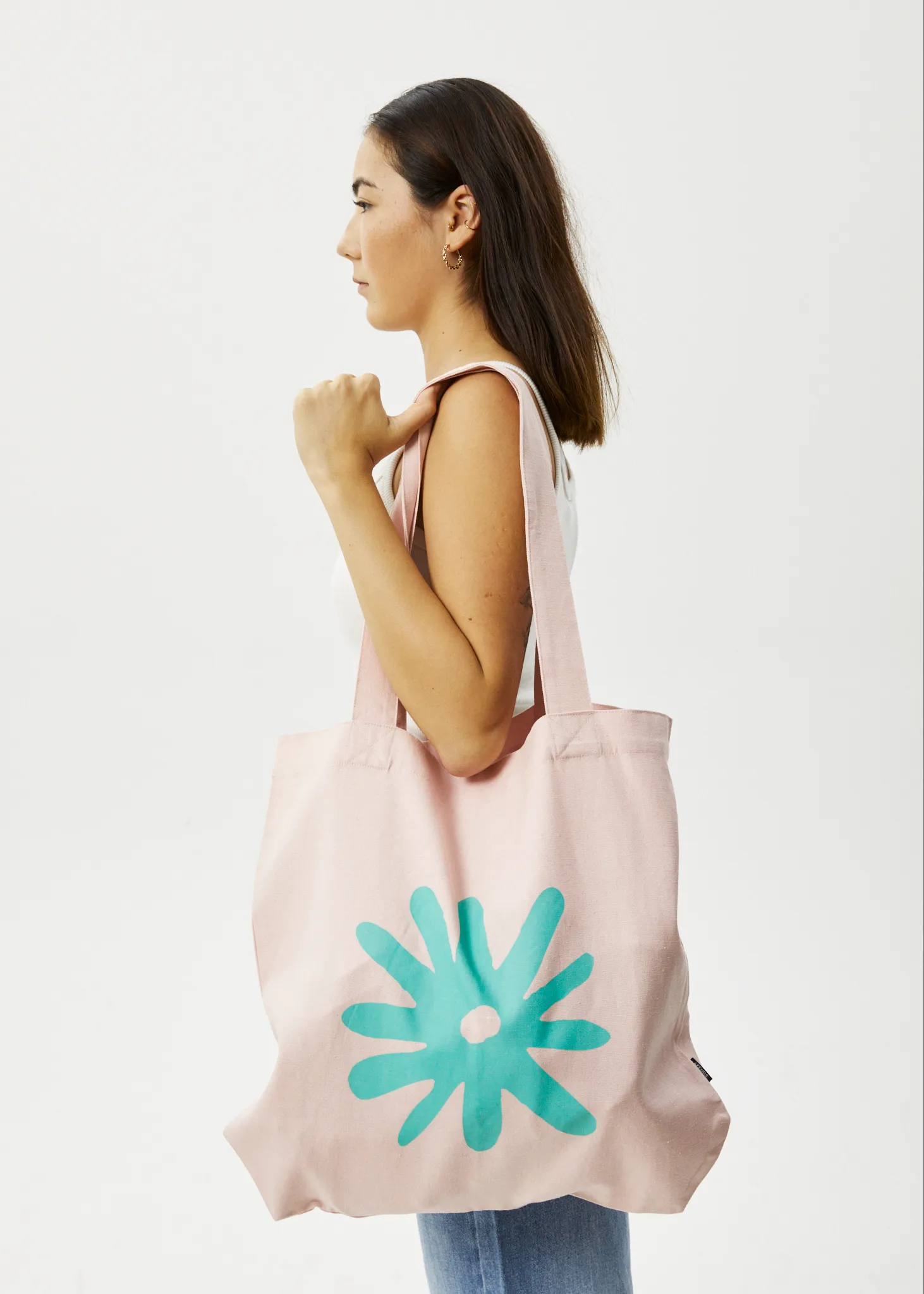 AFENDS Unisex Daze - Tote Bag - Lotus sold by Afends