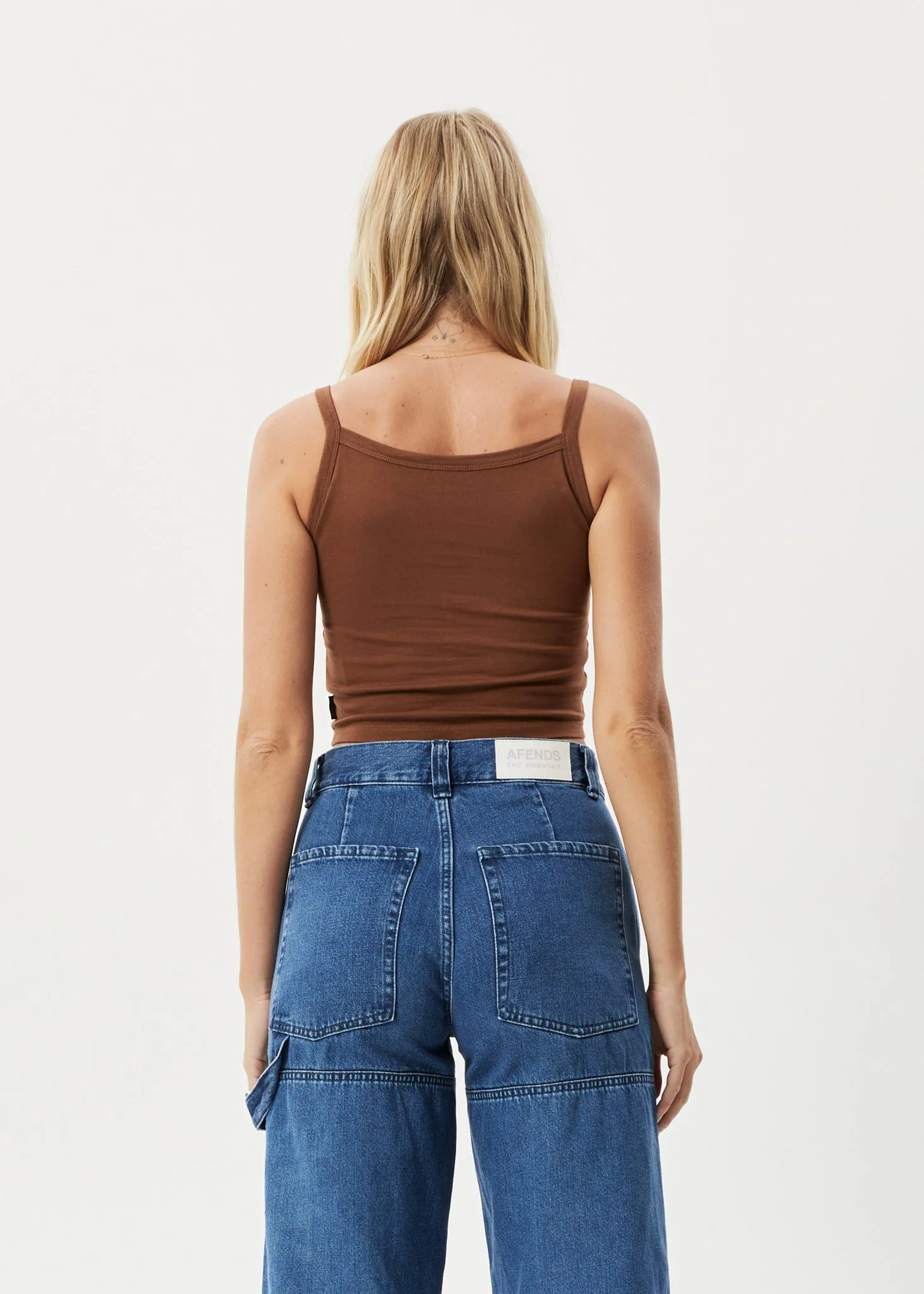 AFENDS Womens Island - Singlet - Toffee sold by Afends product image thumbnail 4