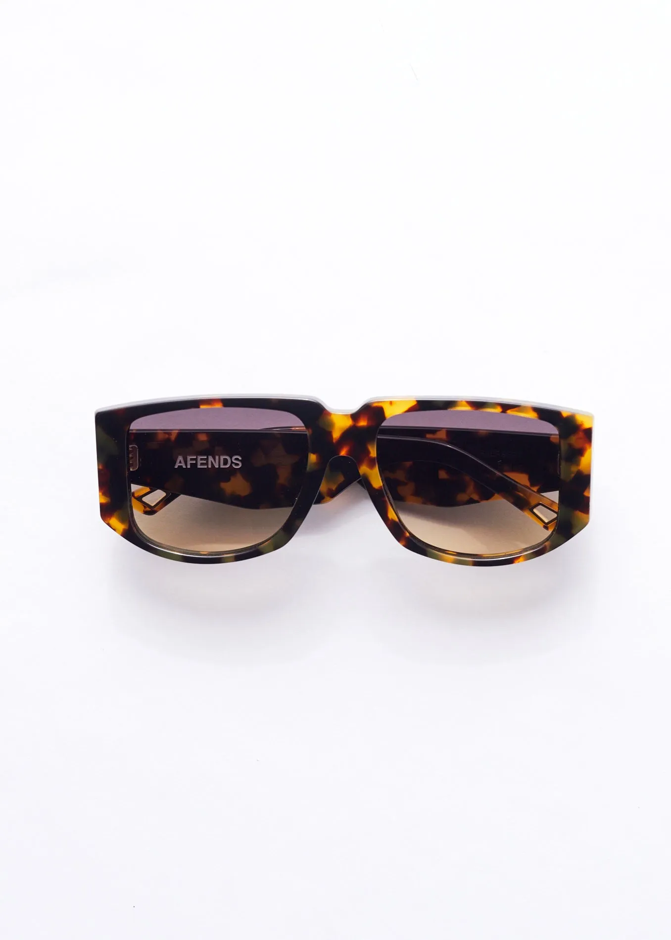 AFENDS Unisex Sherbert - Sunglasses - Brown Shell sold by Afends