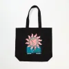 AFENDS Unisex Return To Earth - Tote Bag - Black sold by Afends