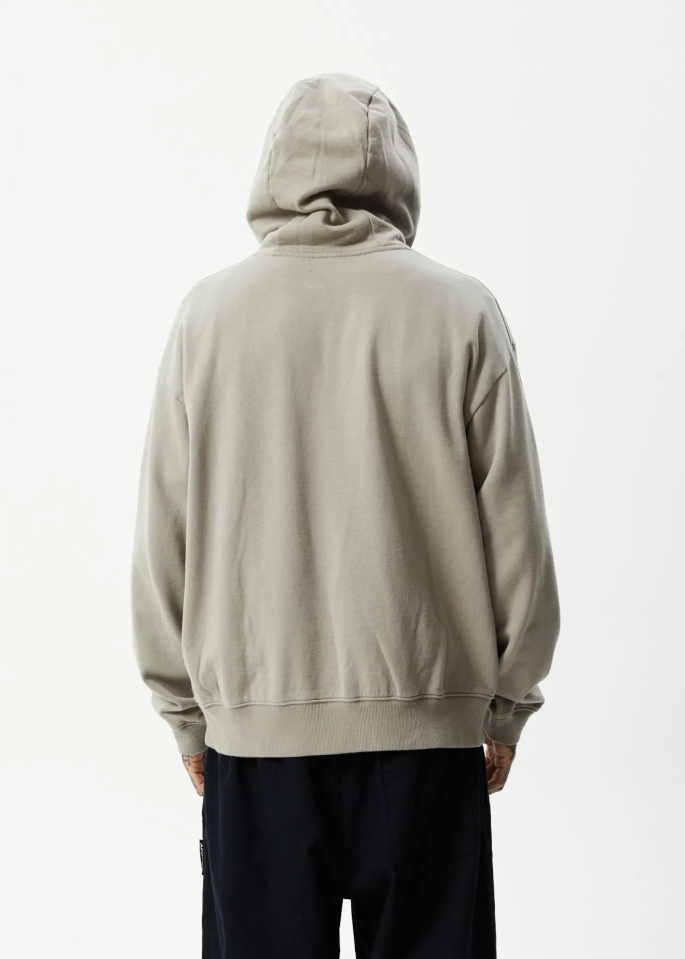 AFENDS Mens Sunshine - Graphic Hoodie - Olive sold by Afends product image thumbnail 5