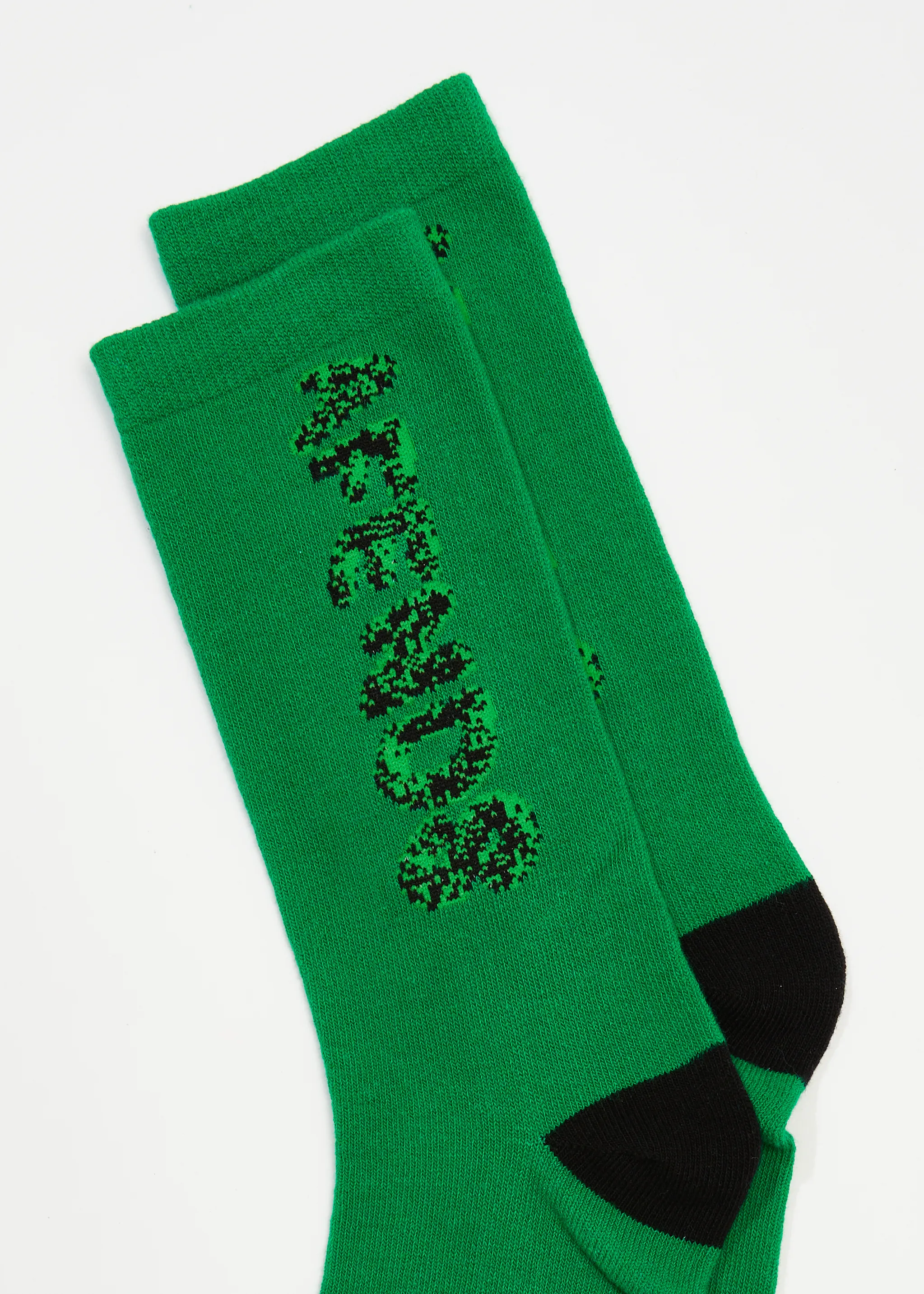 AFENDS Unisex Programmed - Crew Socks - Forest sold by Afends product image thumbnail 2