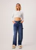 AFENDS Womens Harlow - Ribbed Long Sleeve Top - Off White sold by Afends