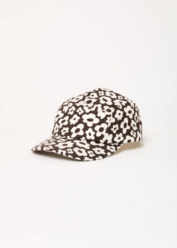 Afends Unisex Alohaz - Recycled Floral Cap - Coffee sold by Afends