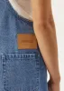 AFENDS Womens Lewi - Short Overalls - Worn Blue sold by Afends