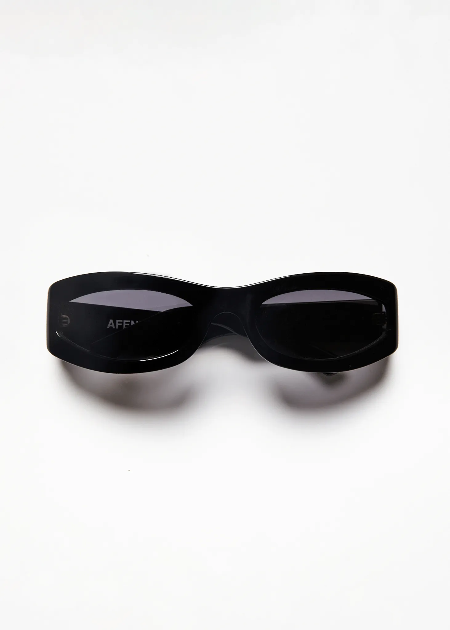 AFENDS Unisex Platinum J - Sunglasses - Gloss Black sold by Afends