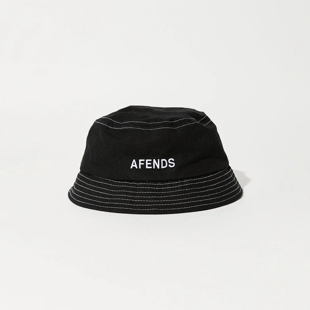 AFENDS Unisex Diggers - Bucket Hat - Black sold by Afends product image thumbnail 3