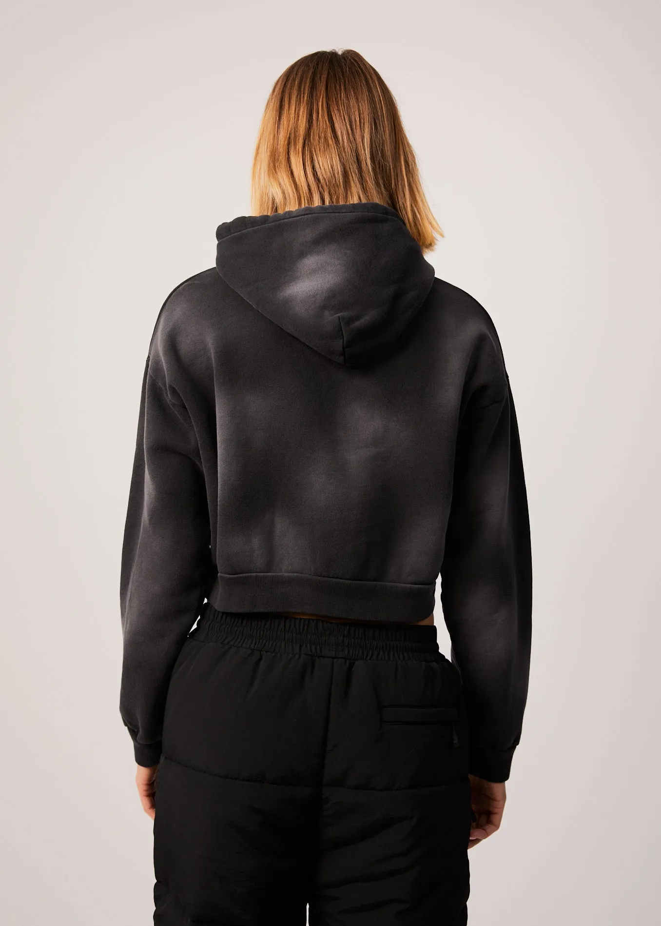 AFENDS Womens Boundless - Cropped Hoodie - Black sold by Afends product image thumbnail 5