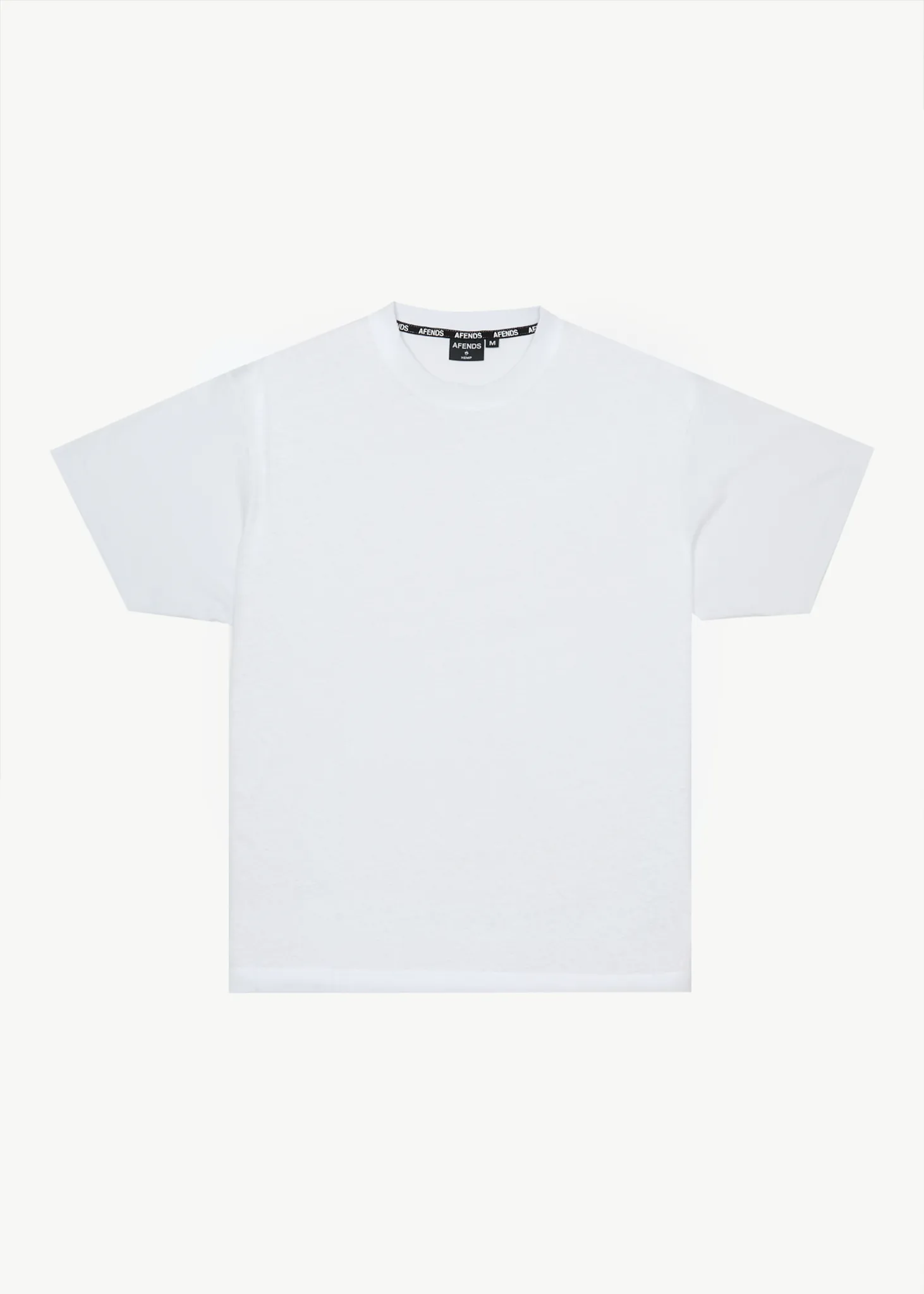 AFENDS Mens Foundation - Boxy Tee - White sold by Afends