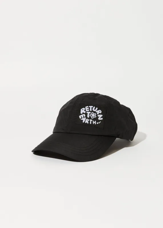 AFENDS Unisex Earthling - Baseball Cap - Black sold by Afends