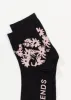 AFENDS Unisex Vise - Crew Socks - Black sold by Afends
