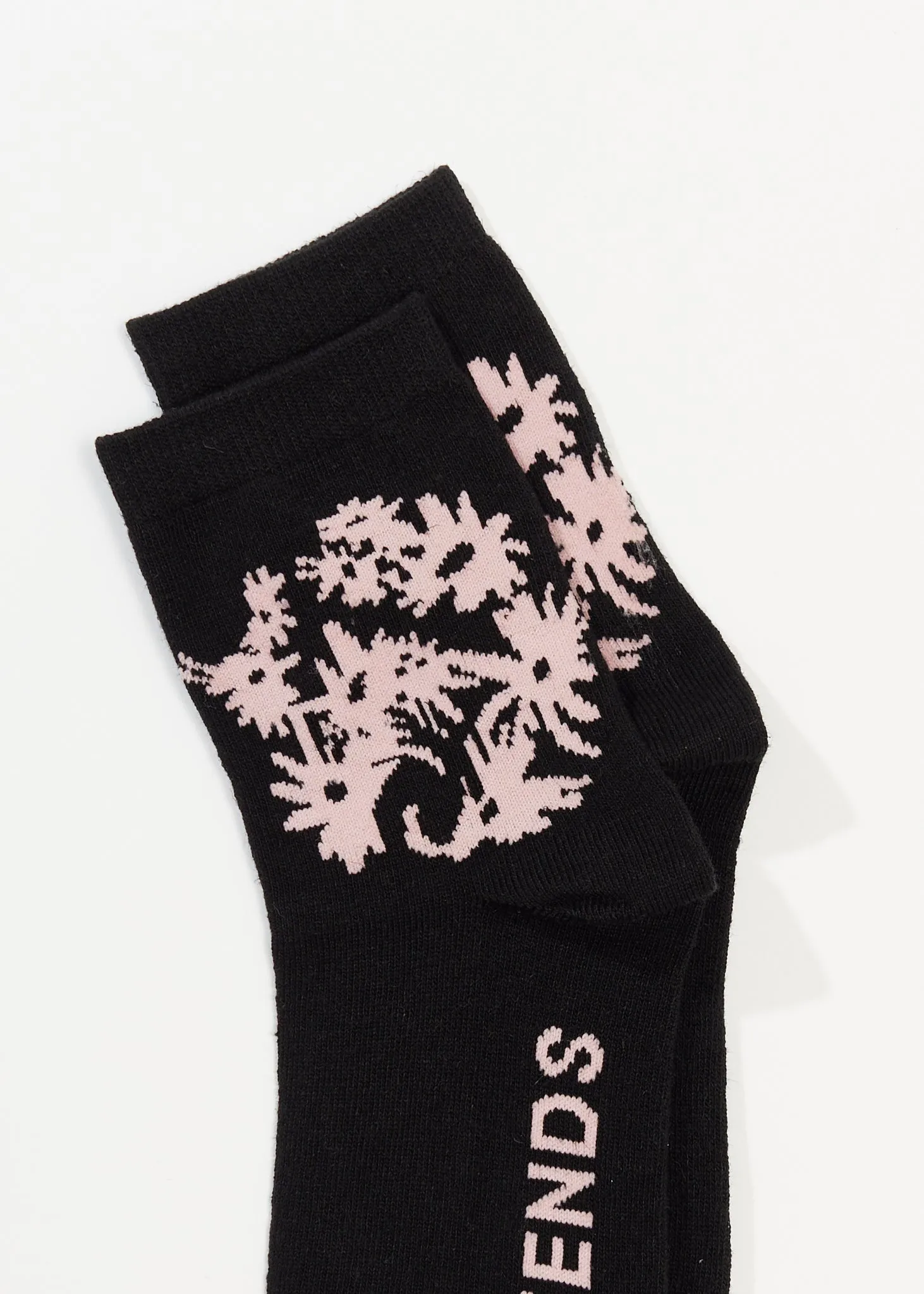 AFENDS Unisex Vise - Crew Socks - Black sold by Afends product image thumbnail 4