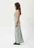 AFENDS Womens Millie - Maxi Dress - Tan Check sold by Afends